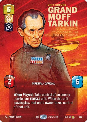 Grand Moff Tarkin, Taking Krennic's Achievement (Prestige) (Secrets of Power)(SEC-1053/1167)(R)