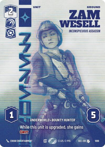 Zam Wesell, Inconspicuous Assassin (Prestige) (Secrets of Power)(SEC-1069/1167)(U)