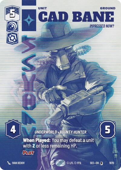 Cad Bane, Impressed Now? (Prestige) (Secrets of Power)(SEC-1070/1167)(S)