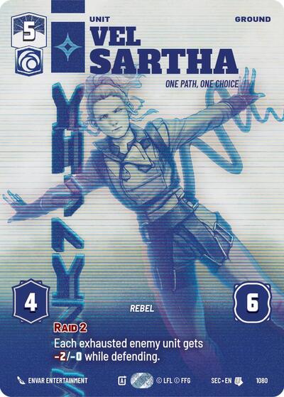 Vel Sartha, One Path, One Choice (Prestige) (Secrets of Power)(SEC-1080/1167)(U)