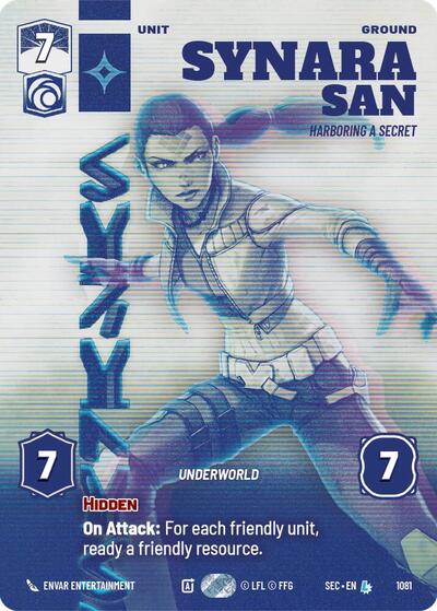 Synara San, Harboring a Secret (Prestige) (Secrets of Power)(SEC-1081/1167)(L)