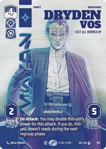Dryden Vos, I Get All Worked Up (Prestige Foil) - Foil (Secrets of Power)(SEC-1115/1167)(L)