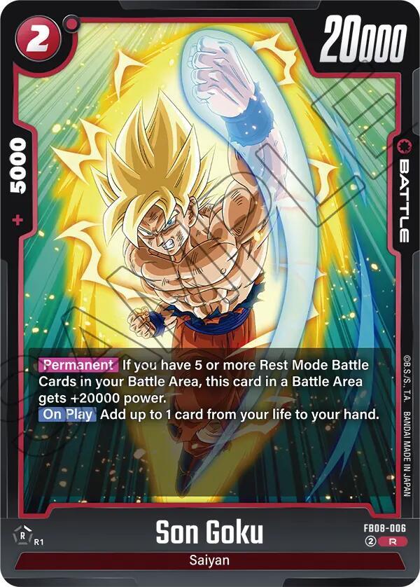 Son Goku [006] [Foil] (FB08-006)(R)