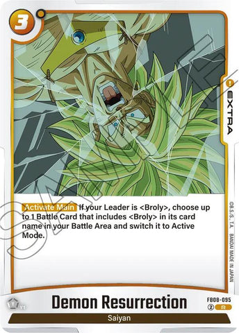 Demon Resurrection [Foil] (FB08-095)(R)