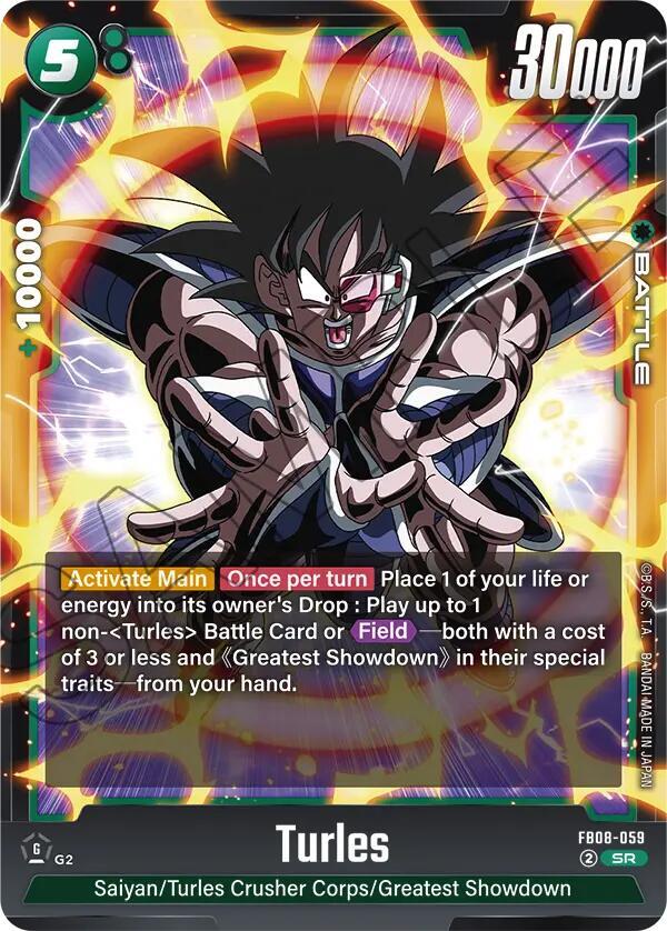 Turles [059] [Foil] (FB08-059)(SR)