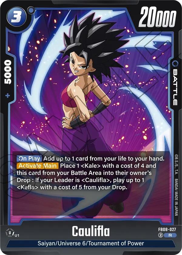 Caulifla [027] [Foil] (FB08-027)(R)