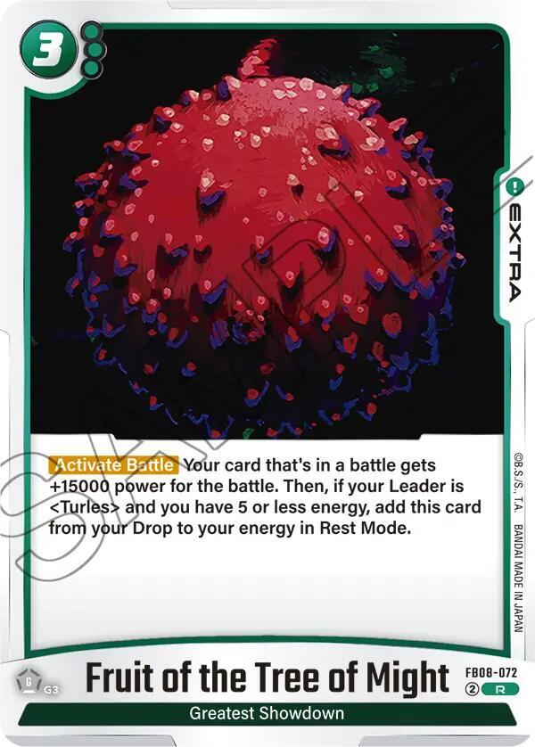 Fruit of the Tree of Might [Foil] (FB08-072)(R)