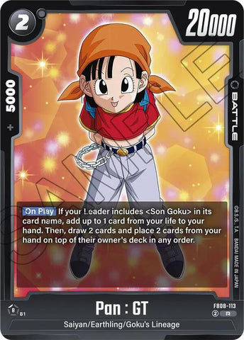 Pan : GT [113] [Foil] (FB08-113)(R)