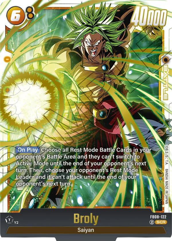 Broly [122] [Foil] (FB08-122)(SCR)