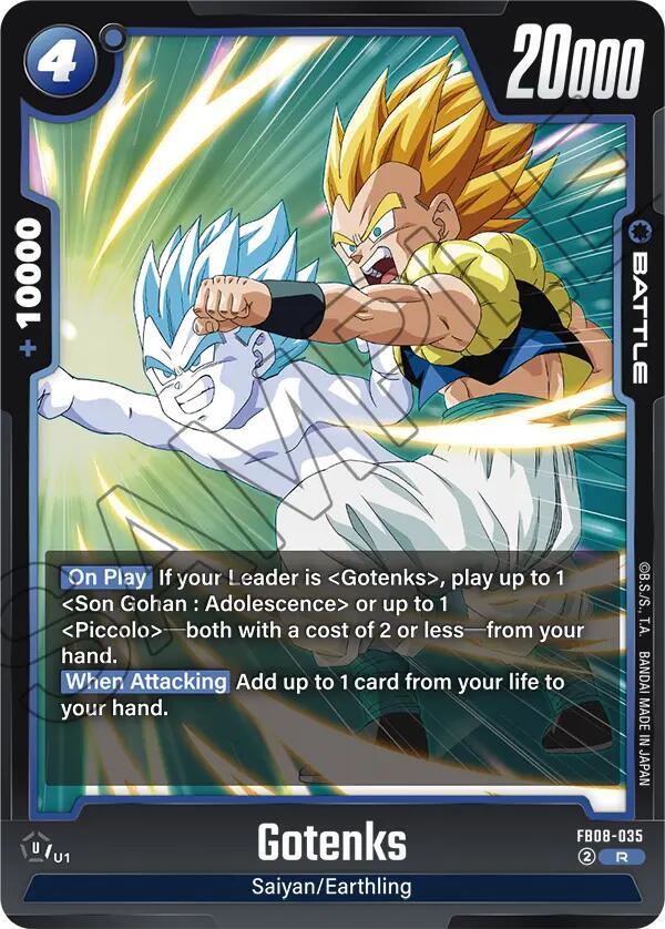 Gotenks [Foil] (FB08-035)(R)