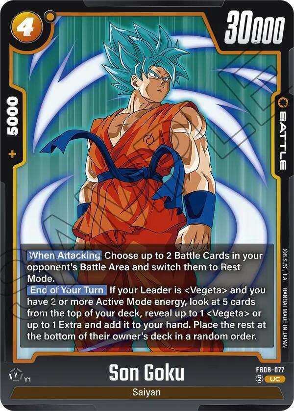 Son Goku [077] (FB08-077)(UC)