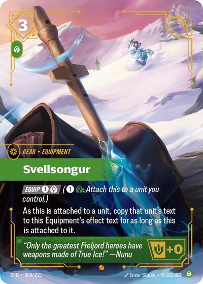 Svellsongur - Foil (Spiritforged)(SFD-059/221)(E)