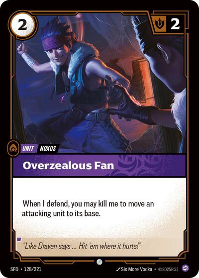 Overzealous Fan - Foil (Spiritforged)(SFD-128/221)(C)
