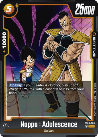 Nappa : Adolescence (FB08-080)(C)