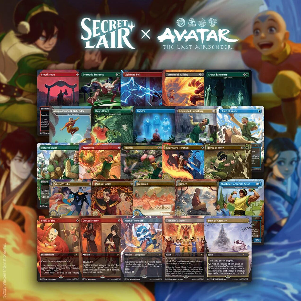 Secret Lair: Drop Series - Avatar: The Last Airbender Superdrop: Avatar State Non-Foil Bundle
