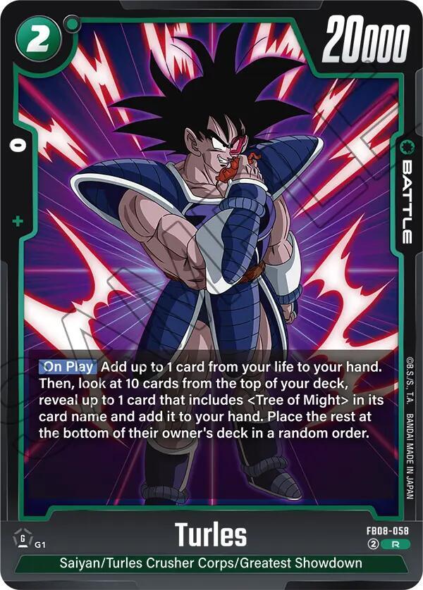 Turles [058] [Foil] (FB08-058)(R)