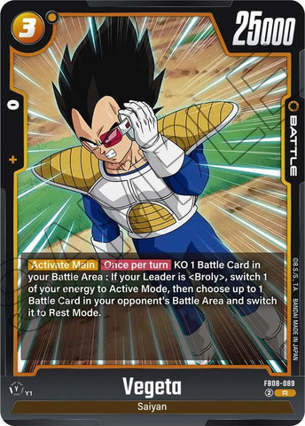 Vegeta [089] [Foil] (FB08-089)(R)