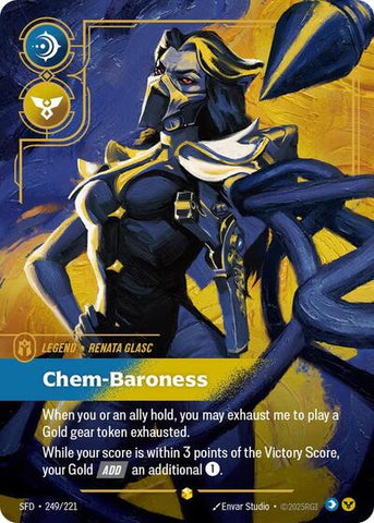 Renata Glasc, Chem-Baroness - Overnumbered - Foil (Spiritforged)(SFD-249/221)(O/AA)