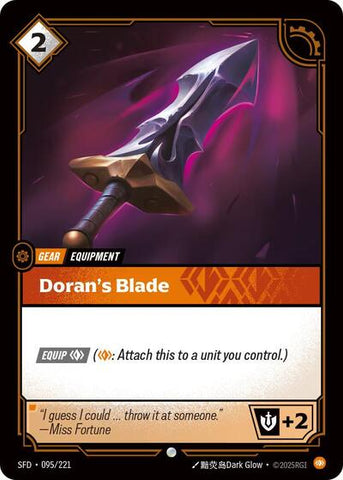 Doran's Blade - Foil (Spiritforged)(SFD-095/221)(C)