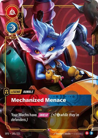 Rumble, Mechanized Menace - Foil (Spiritforged)(SFD-181/221)(R)