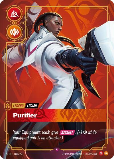 Lucian, Purifier - Foil (Spiritforged)(SFD-183/221)(R)
