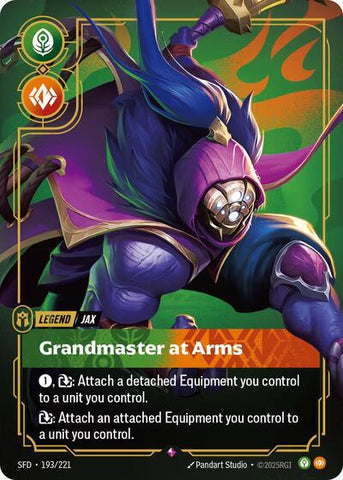 Jax, Grandmaster At Arms - Foil (Spiritforged)(SFD-193/221)(R)