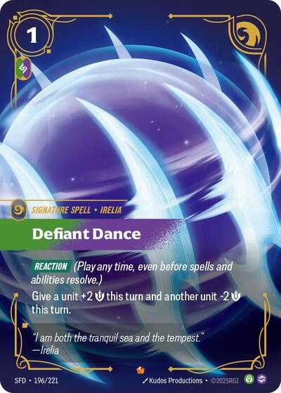 Defiant Dance - Foil (Spiritforged)(SFD-196/221)(E)