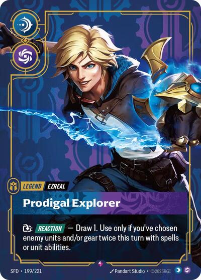 Ezreal, Prodigal Explorer - Foil (Spiritforged)(SFD-199/221)(R)