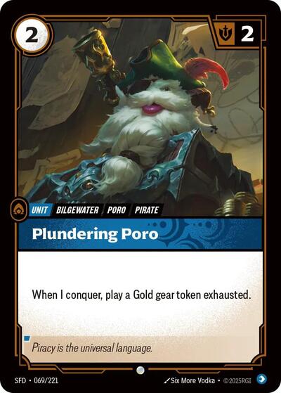 Plundering Poro - Foil (Spiritforged)(SFD-069/221)(C)