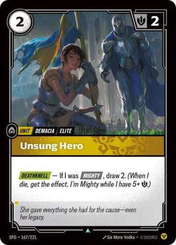 Unsung Hero (Spiritforged)(SFD-167/221)(U)