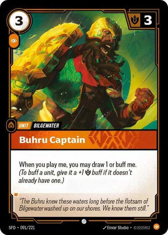 Buhru Captain (Spiritforged)(SFD-091/221)(C)