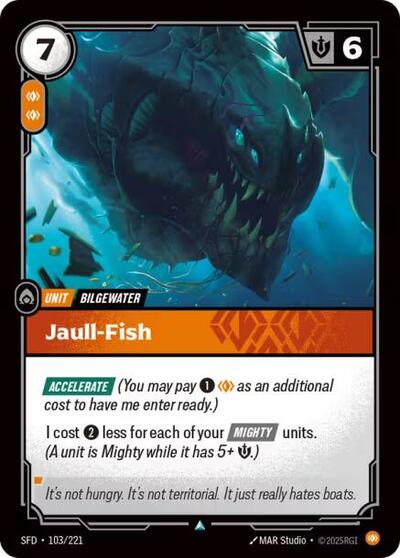 Jaull-Fish - Foil (Spiritforged)(SFD-103/221)(U)