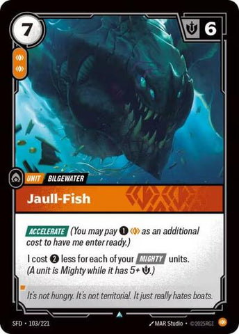 Jaull-Fish - Foil (Spiritforged)(SFD-103/221)(U)