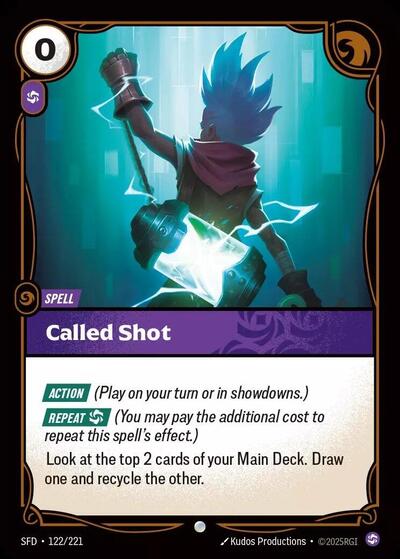 Called Shot - Foil (Spiritforged)(SFD-122/221)(C)