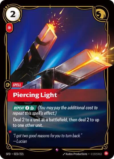 Piercing Light - Foil (Spiritforged)(SFD-023/221)(R)