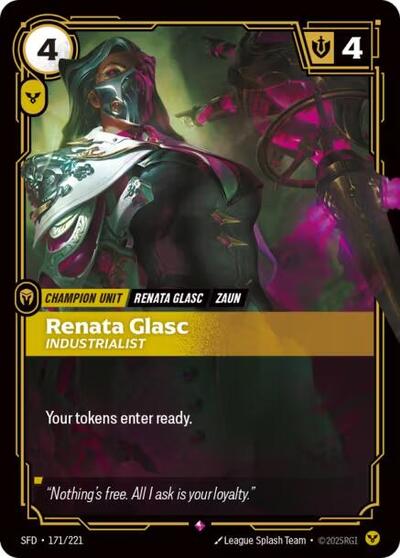 Renata Glasc, Industrialist - Foil (Spiritforged)(SFD-171/221)(R)