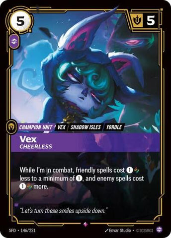 Vex, Cheerless - Foil (Spiritforged)(SFD-146/221)(R)