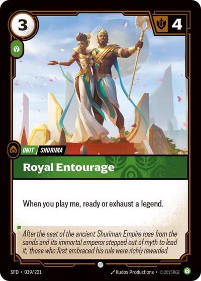 Royal Entourage (Spiritforged)(SFD-039/221)(C)