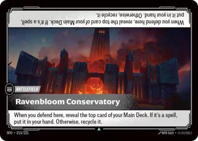 Ravenbloom Conservatory - Foil (Spiritforged)(SFD-215/221)(U)