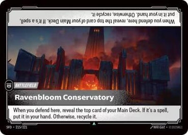 Ravenbloom Conservatory (Spiritforged)(SFD-215/221)(U)