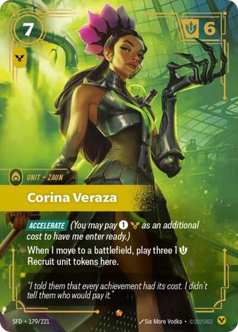 Corina Veraza - Foil (Spiritforged)(SFD-179/221)(E)