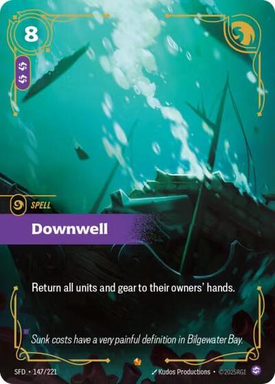 Downwell - Foil (Spiritforged)(SFD-147/221)(E)