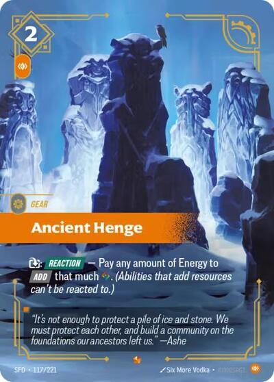 Ancient Henge - Foil (Spiritforged)(SFD-117/221)(E)