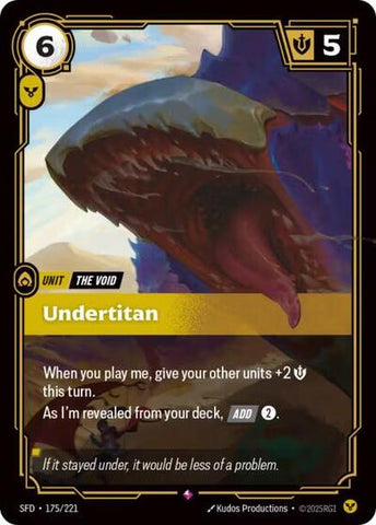 Undertitan - Foil (Spiritforged)(SFD-175/221)(R)