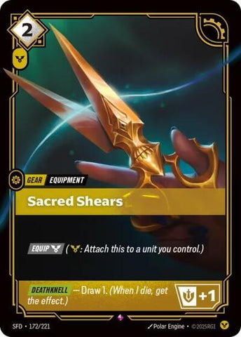 Sacred Shears - Foil (Spiritforged)(SFD-172/221)(R)