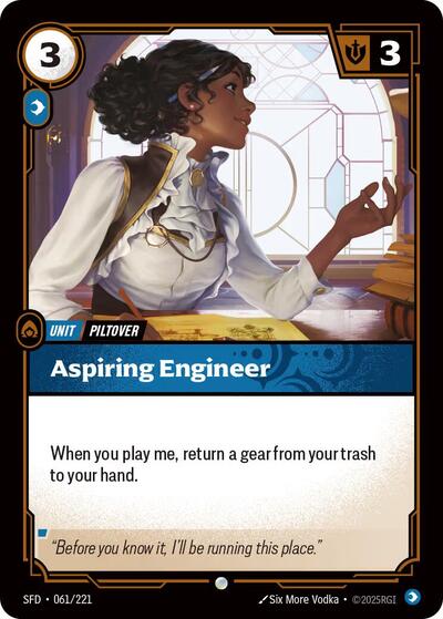 Aspiring Engineer - Foil (Spiritforged)(SFD-061/221)(C)