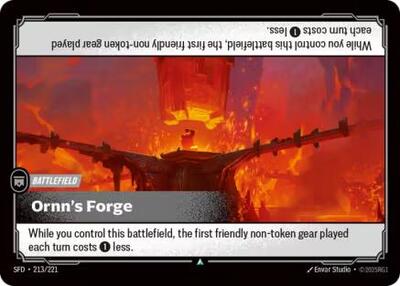 Ornn's Forge (Spiritforged)(SFD-213/221)(U)
