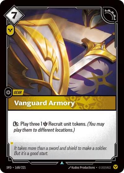 Vanguard Armory (Spiritforged)(SFD-168/221)(U)
