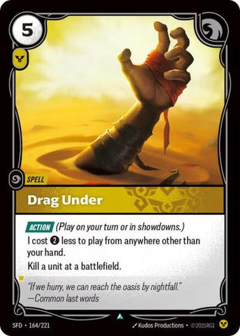Drag Under (Spiritforged)(SFD-164/221)(U)