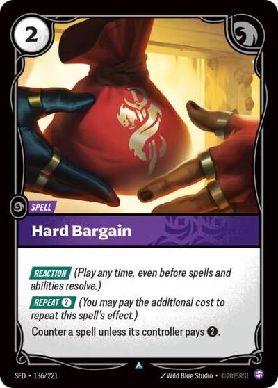 Hard Bargain (Spiritforged)(SFD-136/221)(U)